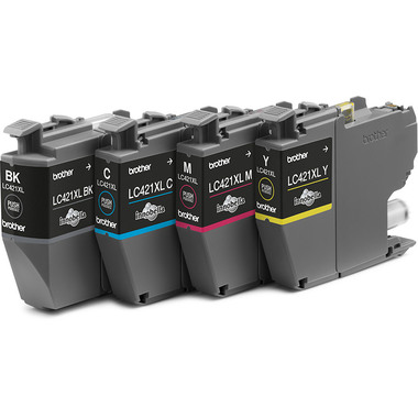 BROTHER Valuepack Tinte CMYBK LC-421XLVAL DCP-J1050 500 Seiten