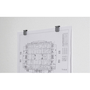 MAUL Magnetclip S 3,6x4cm 6240094 silber