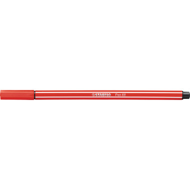 STABILO Penne Fibra 68 1mm 68/48 carminio