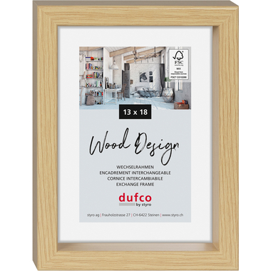DUFCO Cornice legno 13x18cm 1610.80983 Fuji naturale