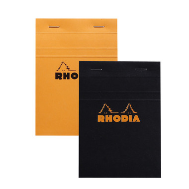 RHODIA Notizblock orange A6 13600C liniert 80 Blatt