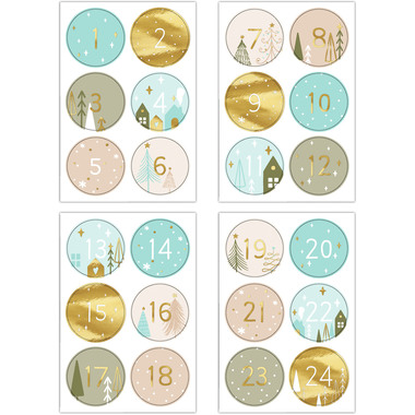 URSUS Calendrier de l'Avent 24880000F Sweet home