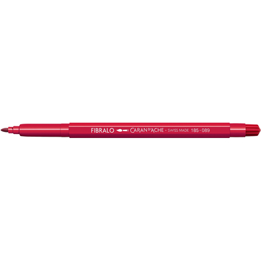 CARAN D'ACHE Fasermalstift Fibralo 185.089 karmin