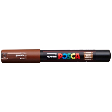 POSCA Marker 7mm PC-1M BROWN brun