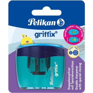 PELIKAN Affilatoio doppio Griffix 701266 blu