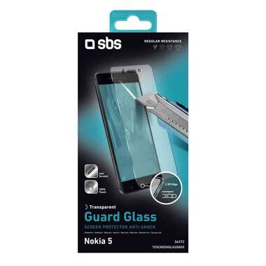 Tempered glass protective screen for Nokia 5