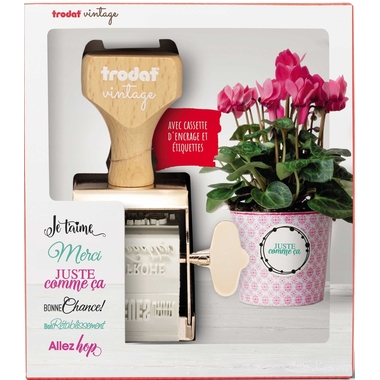 TRODAT Timbre Vintage 945115 Félicitations