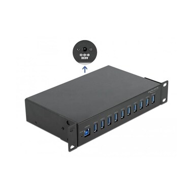 Delock USB-Hub 64112 USB 3.0 - 10x USB-A