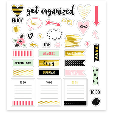 URSUS Glitzer-Sticker FUN Mot. 01 59540006F 130 Sticker