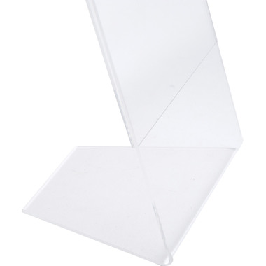 EXACOMPTA Présentoir de table A6 86058D transparent haut/transversal