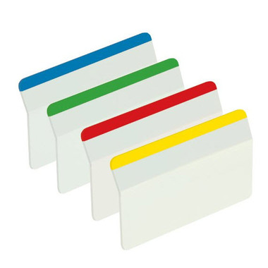POST-IT Index Strong Filing 50.8x38mm 686A-1 4-couleurs ass./4x6 pcs. coudé