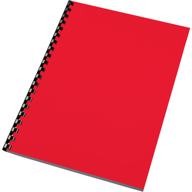 GBC HiGloss Umschlagmaterial A4 CE020030 rot, 250g 100 Stück