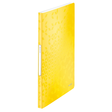 LEITZ Sichtbuch WOW PP A4 4632-00-16 gelb 40 Taschen