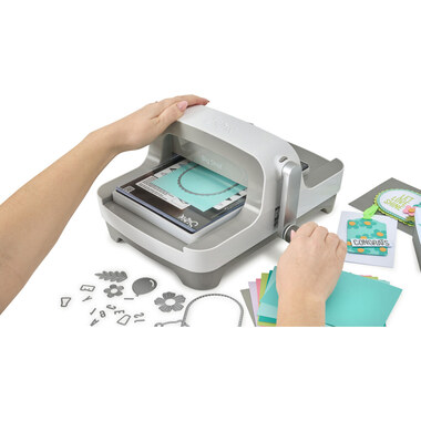 SIZZIX Big Shot Starter Kit 2 667086 Kit macchina taglio e rilievo