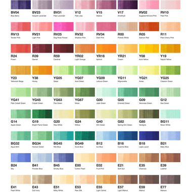 COPIC Marker Classic 20075162 Set C, 72 Stück