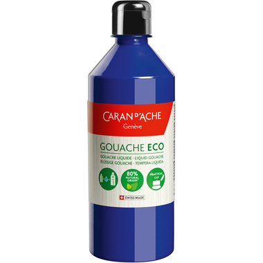 CARAN D'ACHE Couleur opaq.Gouache Eco 500ml 2370.140 marine liquide