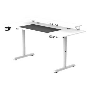 Ultradesk Gaming Tisch Higlander XXL Weiss