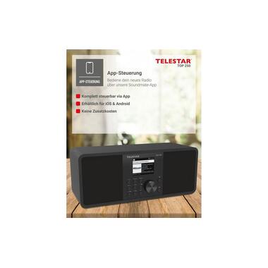 Telestar Internet Radio TOP 250 Nero