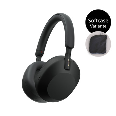 Sony WH-1000XM5SA with soft case