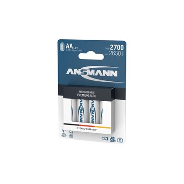 Ansmann Batterie Typ 2700 NiMH AA 2700 mAh, 4 Pièce/s