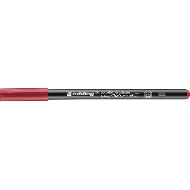 EDDING Porzellanmarker 4200 1-4mm E-4200 karminrot