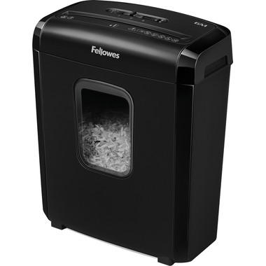FELLOWES Aktenvernichter Powershred 4631101 6M, P-4, 13Lt, schwarz