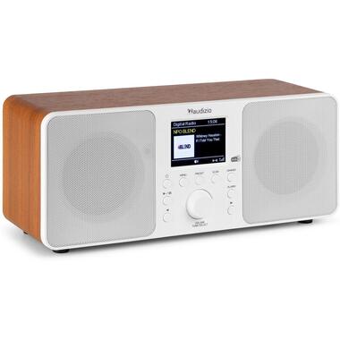 Audizio DAB+ Radio Genua White