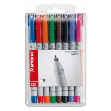 STABILO OHP Pen non-perm. S 851/8 8er Etui