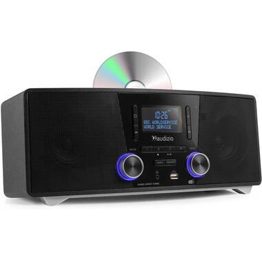 Audizio Micro-HiFi Anlage Cannes Schwarz