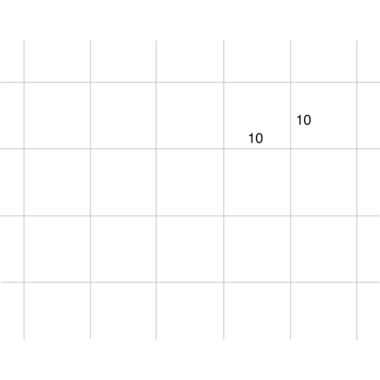 INGOLD-BIWA Fogli A4 02.342.1000 bianco 90g 10x10mm 500 fogli