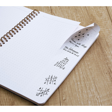 CLAIREFONTAINE AGE BAG MY.NOTES A4 783432C Spiralbuch dot rot 60 Bl
