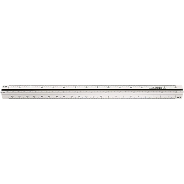 M+R Dreikantmassstab 30cm 716310010 Architekt