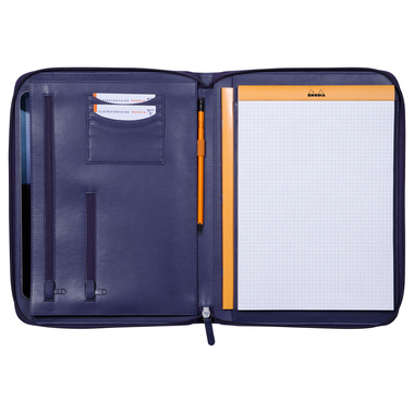 RHODIA Konferenzmappe A4 168120C blau