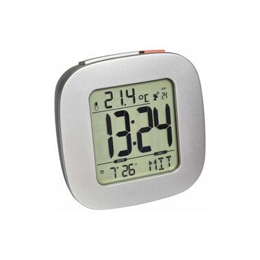 TFA Dostmann Radio Alarm Clock Silver