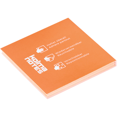 KOLMA kolma NOTES 76x76mm 13.009.12 1x100 pages orange