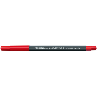 CARAN D'ACHE Classic Fibralo Brush 186.07 écarlate