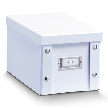 ZELLER CD-Box 6.9l 17760 weiss 16.5x28x15cm