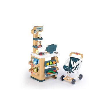 Smoby City Market with shopping cart