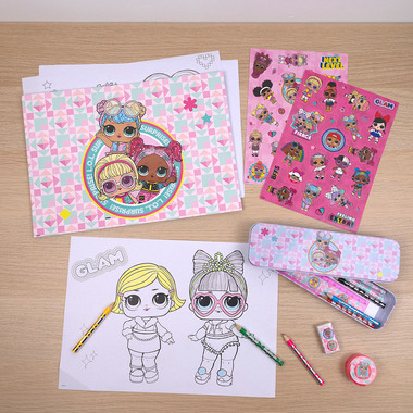 UNDERCOVER Sac pvc papeterie LOMO4055 LOL Surprise