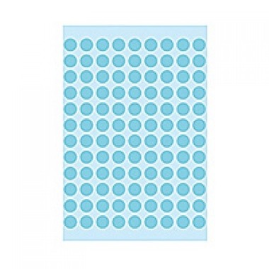 HERMA Markierungspunkte 8mm 1843 blau 540 Stück