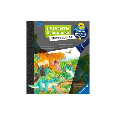 Ravensburger Kinder-Sachbuch WWW Leuchte und entdecke: Dinosaurier