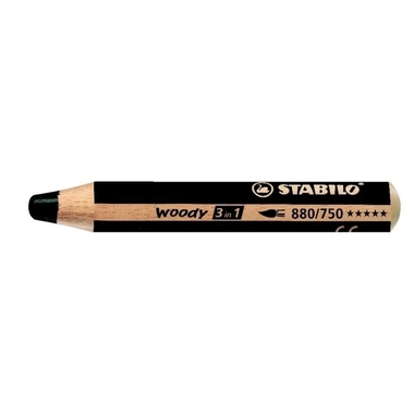 STABILO Farbstifte Woody 3 in 1 880/750 schwarz
