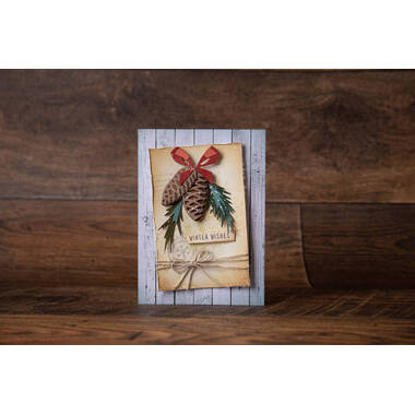 SIZZIX Cutting dies Decorations 664733 Set di 8