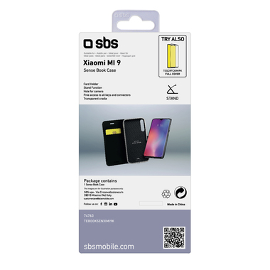 Handyhülle im Buch-Style für Xiaomi Mi 9