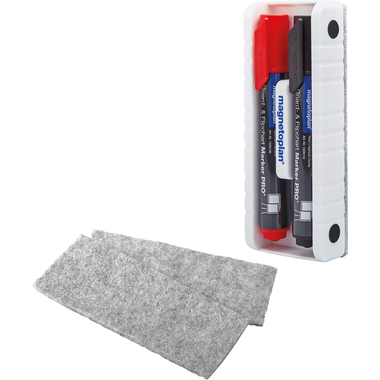 MAGNETOPLAN Tafellöscher 12290 inkl. 2 Marker, magnetisch