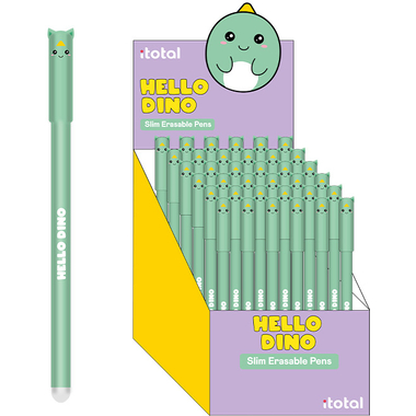 I-TOTAL Gelschreiber Hello Dino 0.5mm XL1873D blau, radierbar