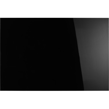 MAGNETOPLAN Design-Glasboard 1500x1000mm 13408012 schwarz, magnetisch