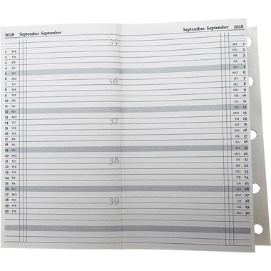 SUCCES Agenda Mini pianific.ann. 2028 841159000028U 6M/1P 6.7x10.4cm