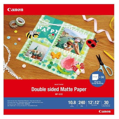 CANON Doub.Matte Photo Paper 30x30cm MP101DA4 Double sided 30 fogli