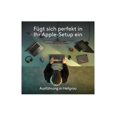 Logitech Clavier MX Keys S for Mac Pale Grey CH-Layout